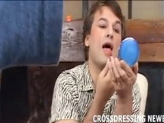 Latino masturbation, skinny crossdresser, the beginning