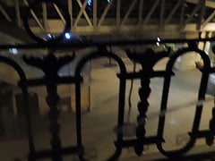 Me pissing from balconys as 18 yo