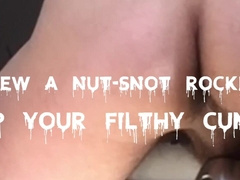 six GRUNTING BALLSTRETCHED FLESHLIGHT CREAMPIES