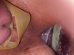 BBC Slow Stroking My Creamy White Hole