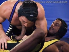 Anal invasion, wrestling, threesome