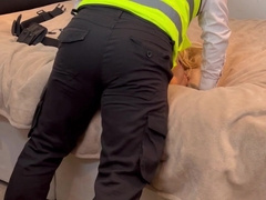 Cop plows cock-squeezing slot and shoots big jism on uniform