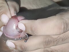 Penis head piercing 2