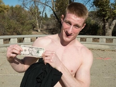 Amateur twink jogger gets fucked in the ass