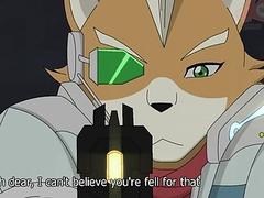 Star Suit Fox (Original) HYPER COCK, ASS GROWTH, GAY FURRY