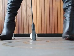 Eggs under Mistress' Heels