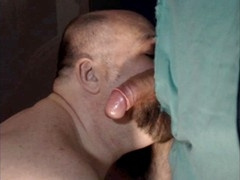 Young Uncut cock at Glory hole