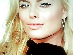 Cum tribute Margot Robbie