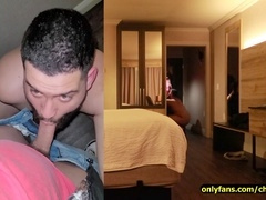 Bearded men, tattooed guy, risky