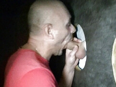 Sucked by daddy in glory holes and more