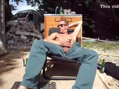 beer, wanking, smoking, at work