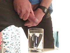 Cumshot in water 2