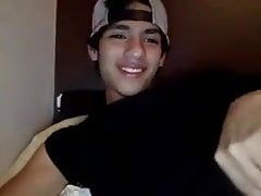 Cute Latino wanks