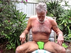 Smell hairy ass, old men smell, sniff dads