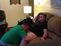 Sexy Cub Swallows Bear Manager Cum