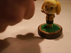 Isabelle Amiibo SoF Bukkake (Crossing)