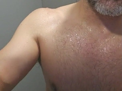 Edging in the bathroom after gams day