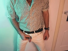 Naughty Noel Dero indulges in a private self-pleasure session in his locked room - Sensual ASMR for your pleasure