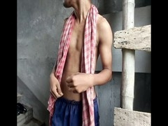 Solo, straight man, big cock masturbate