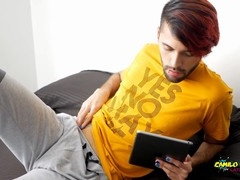 Camilo Brown Fingers Ass Orgasm