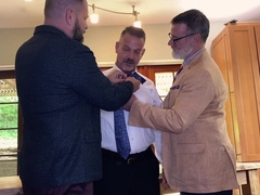 Buisness Fellow gets active with CoWorkers