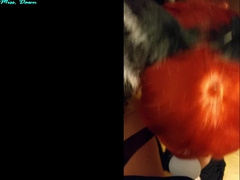 Femboy Fox Gasps on Dominatrix Dawn's Massive Bear Knob At A Kink Soiree