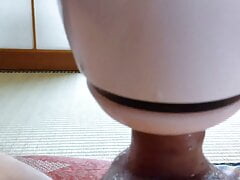 FuckYouLikeAToy: Japanese cocksuking machine in action