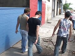 Crazy guys do wild and fractious anal and oral sex