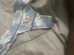 STEALING PANTIES AND CUMMING ON THEM