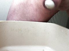 Monday foreskin with piss: pissing #1