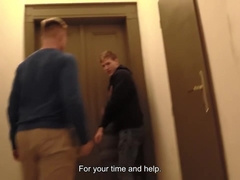 After Missing Their Flight, Horny Guys Decide To Use Their Time Wisely And Fuck