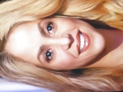 Shakira cum tribute #5 over TV