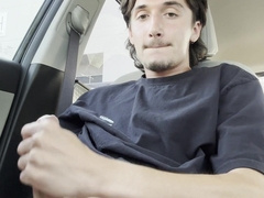 fat hard-on teenage jizzes in truck
