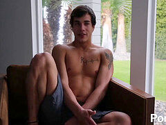 Brunette, tattoo, boy