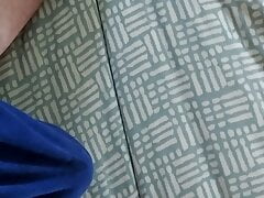 Cum Inside Plain Blue Briefs