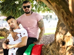 Passionate Latin anal with Boomer Banks and Alexander Savage