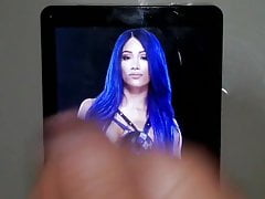 Sasha Banks Cum Tribute 2 (WWE)