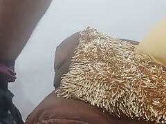 Hot cock on the furniture
