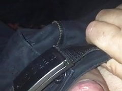 Wet cock head of slave