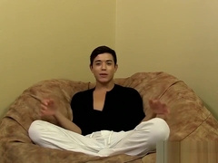 Sexy brunette twink Jamie Sanders loves being a bottom