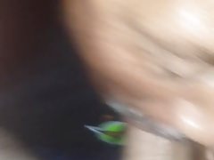 Sucking hard cock