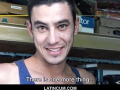 Trio Amateur Homo Latino Dudes Meet Blow & Pummel For Cash