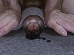 CLOSE UP: Monstrous fuckpole boinking pocket fuckbox fucktoy and thick cum shot (4K - 60FPS)