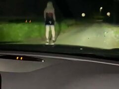Sissy Molly goes out in public