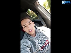Young and horny guys fucking and sucking in public and on the uber.