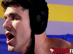 Wrestling stud Shane Cock dominates hunk Devin Franco in this hot scene