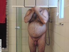 Violating in the fresh Bathroom Curtain