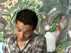 Joy, the stunning interracial gay, has a blast with her bisexual lover