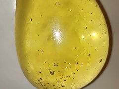 Pee in a condom