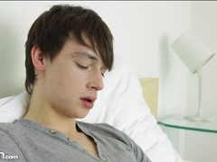 Alessandro Katz strokes that penis with determination